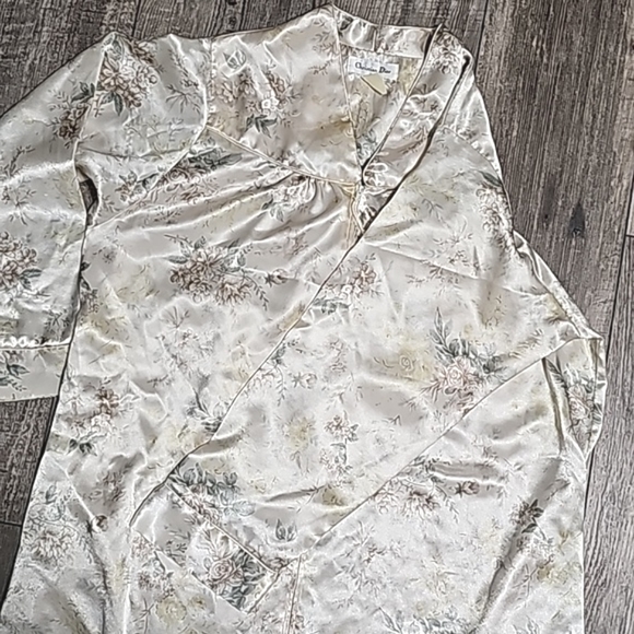 Christian Dior Vintage Sleep Coat Pajama - Picture 5 of 10